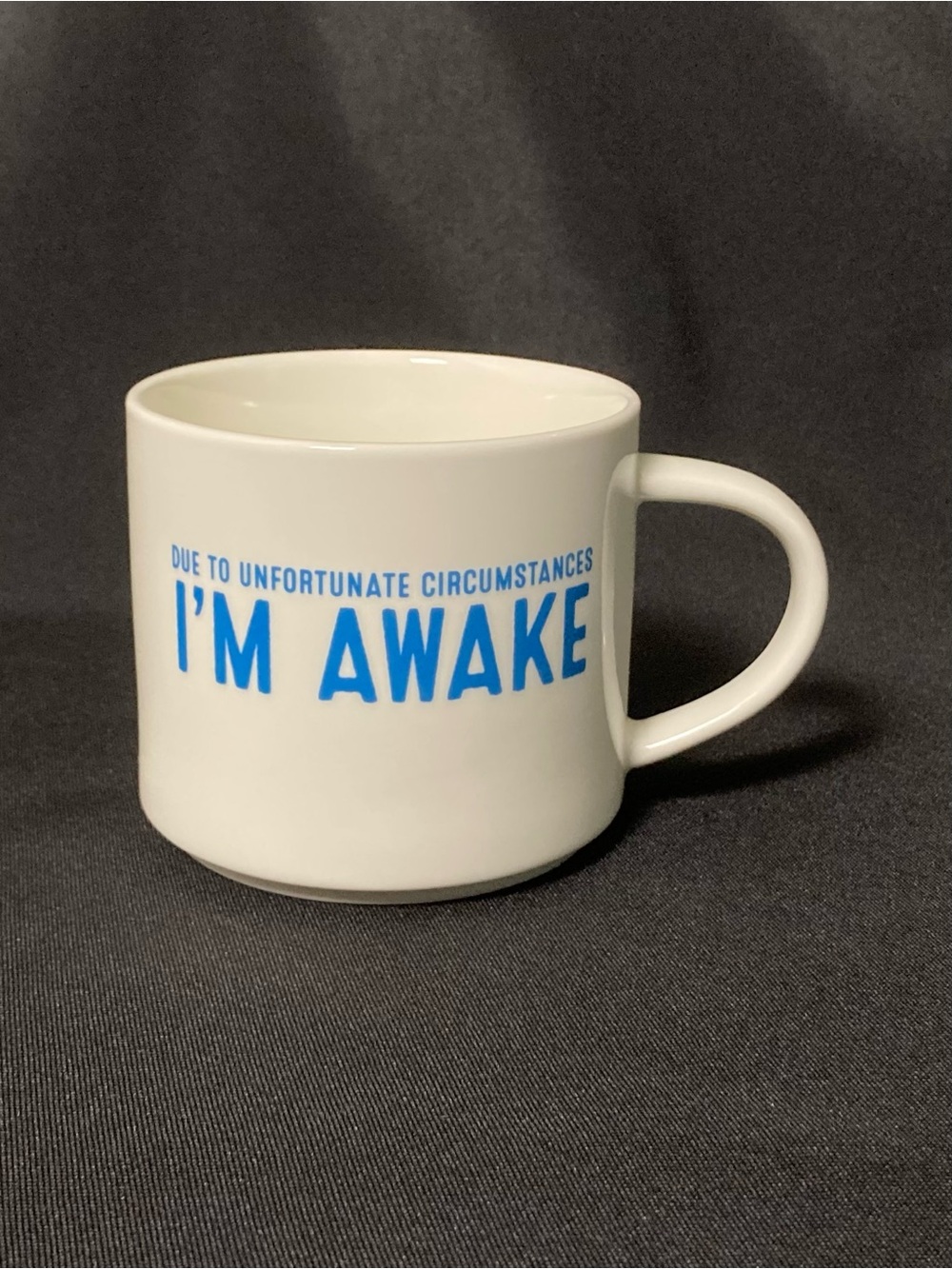 ⭐️ Target Room Essentials Funny Quite White Porcelain 16 oz Mug